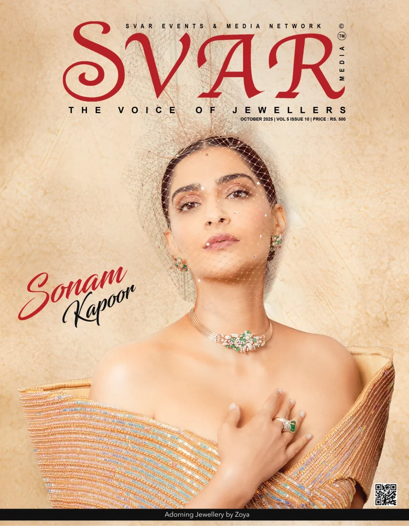 SVAR Magazine - Sonam Kapoor Cover Page - India's Best Jewellery Magazine - Jewellery Media