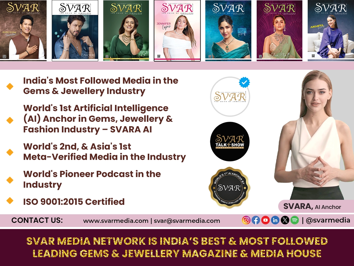SVAR Media Network – India’s Best Jewellery Magazine and Jewellery News Platform