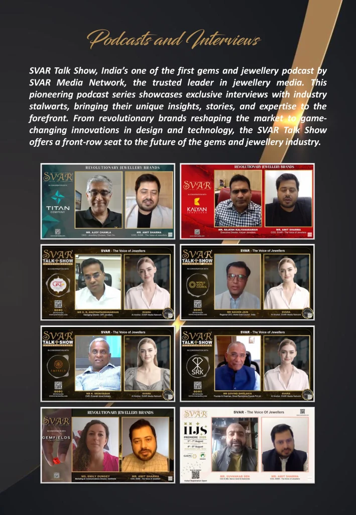 SVAR Media Network - India’s Best Jewellery Magazine and Jewellery News Platform