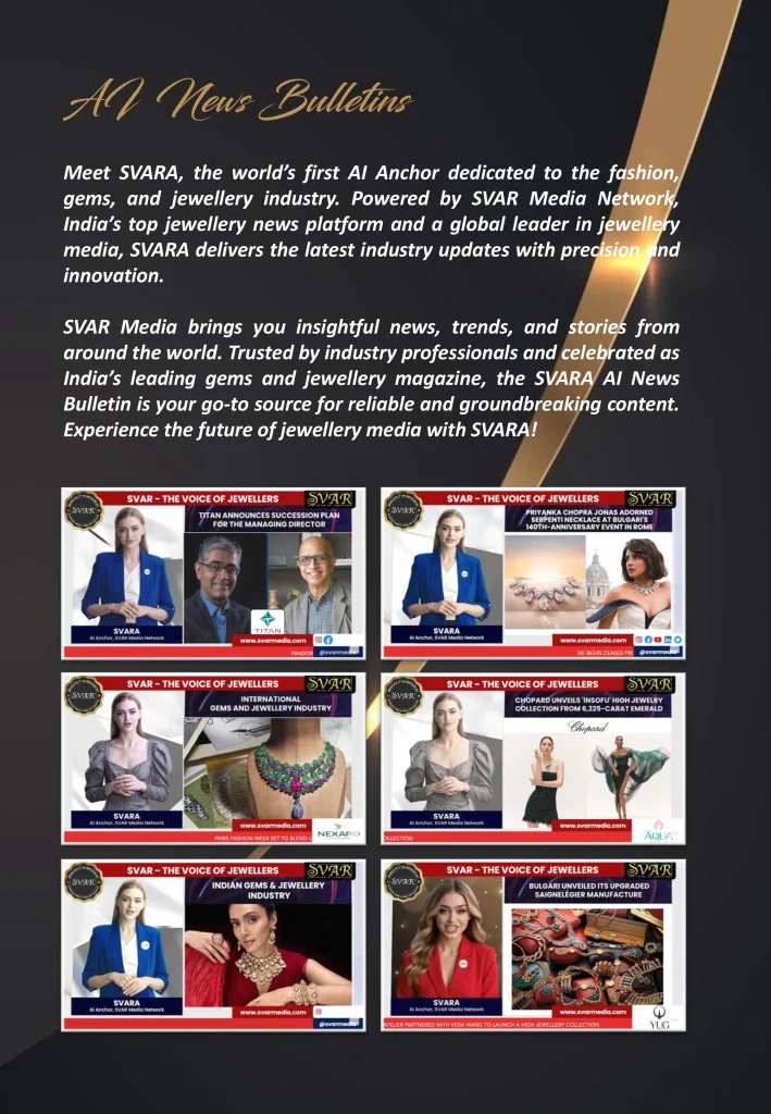 SVAR Media Network - India’s Best Jewellery Magazine and Jewellery News Platform