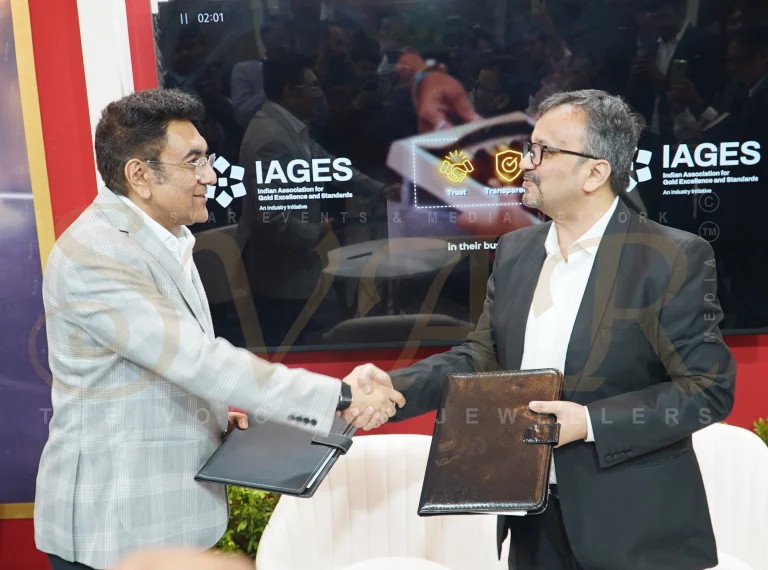 Shringar House of Mangalsutra Signs MoU with IAGES to Boost Trust and Standardisation in India’s Gold Jewellery Industry