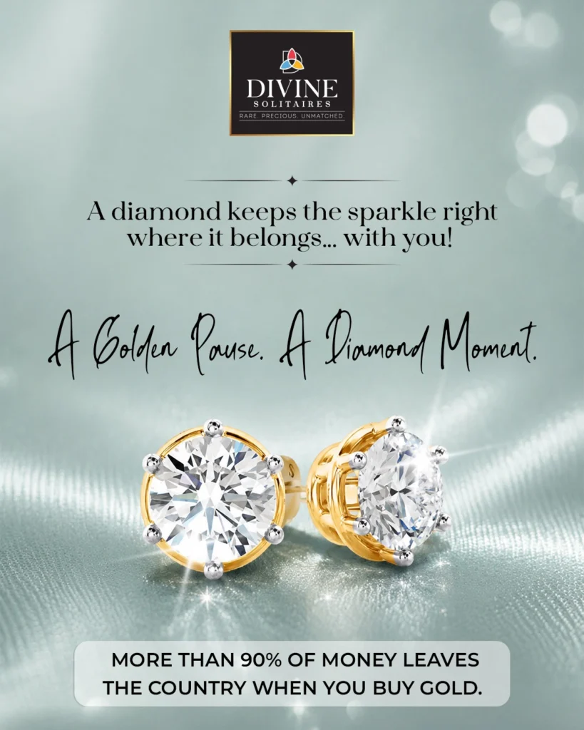 Divine Solitaires Reinforces the Value of Natural Diamonds Amid Rising Gold Prices and Evolving Consumer Sentiment