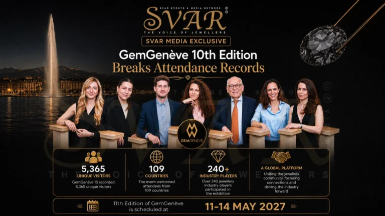 GemGenève 10th Edition Breaks Attendance Records with 5,365 Visitors at 2026 Geneva Jewellery Show