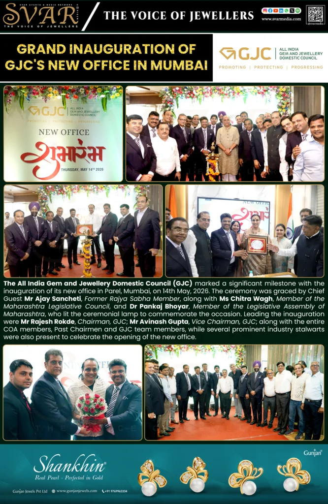 Grand Inauguration of GJC’s New Office in Mumbai Marks Major Milestone for Indian Jewellery Industry