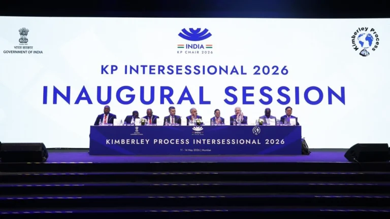 India Hosts Kimberley Process Intersessional Meeting 2026 in Mumbai to Strengthen Global Natural Diamond Trade India Hosts Kimberley Process Intersessional Meeting 2026 in Mumbai to Strengthen Global Natural Diamond Trade