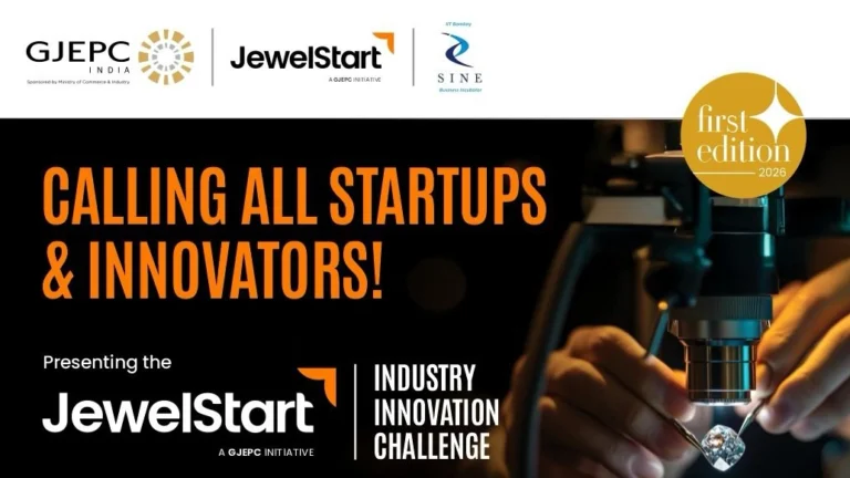 JewelStart Industry Innovation Challenge 2026 Launched by GJEPC and SINE IIT Bombay for Gems and Jewellery Innovation