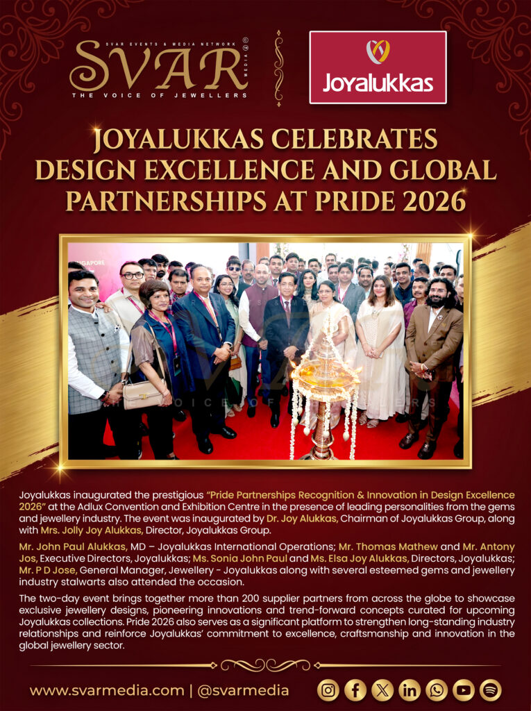 Joyalukkas Celebrates Design Excellence and Global Partnerships at PRIDE 2026