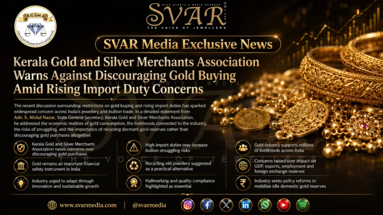 Kerala Gold and Silver Merchants Association Warns Against Discouraging Gold Buying Amid Rising Import Duty Concerns