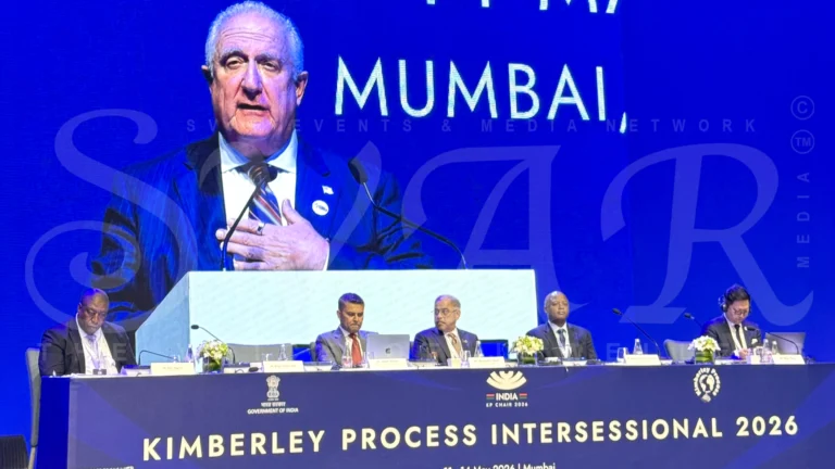 Kimberley Process Shows Unity and Urgency at Mumbai Intersessional Meeting, Says WDC President Ronnie VanderLinden