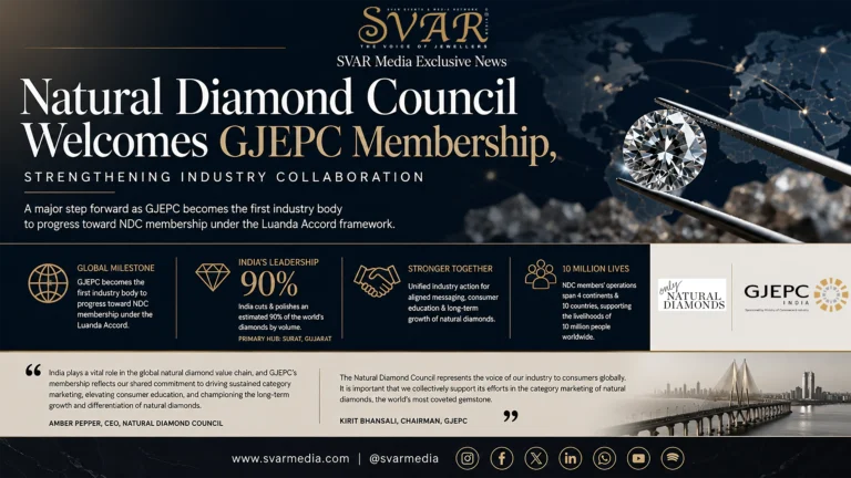 Natural Diamond Council Welcomes GJEPC Membership to Strengthen Global Natural Diamond Industry Collaboration Natural Diamond Council Welcomes GJEPC Membership to Strengthen Global Natural Diamond Industry Collaboration