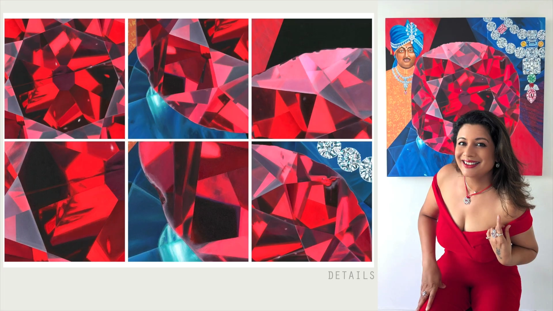 Reena Ahluwalia’s Winston Red Diamond Painting Accessioned Into Smithsonian National Gem Collection
