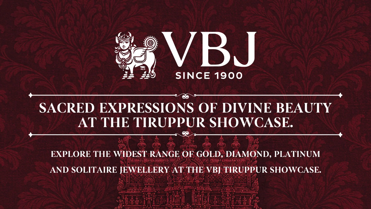 VBJ Returns to Tiruppur with Exclusive Gold, Diamond and Solitaire Jewellery Exhibition from 23–25 May 2026