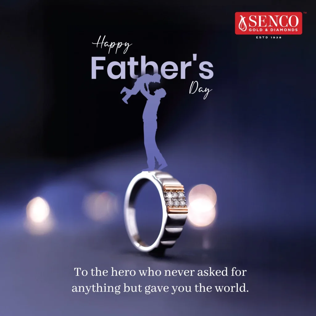 Aham by Senco Gold and Diamonds Celebrates Everyday Heroes This Father’s Day with Meaningful Men’s Jewellery