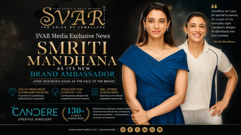 Candere Appoints Smriti Mandhana as New Brand Ambassador Alongside Shah Rukh Khan Candere Appoints Smriti Mandhana as New Brand Ambassador Alongside Shah Rukh Khan