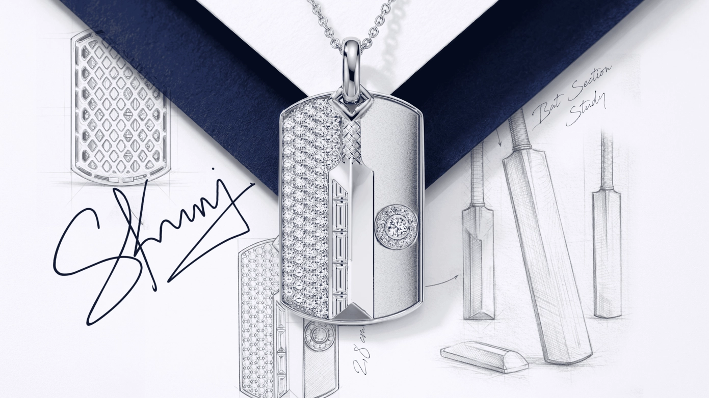 Forevermark x SKY: Limited Edition Suryakumar Yadav Diamond Pendant
