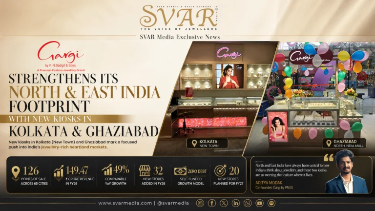 Gargi by PNGS Expands in North and East India with New Jewellery Kiosks in Kolkata and Ghaziabad Gargi by PNGS Expands in North and East India with New Jewellery Kiosks in Kolkata and Ghaziabad
