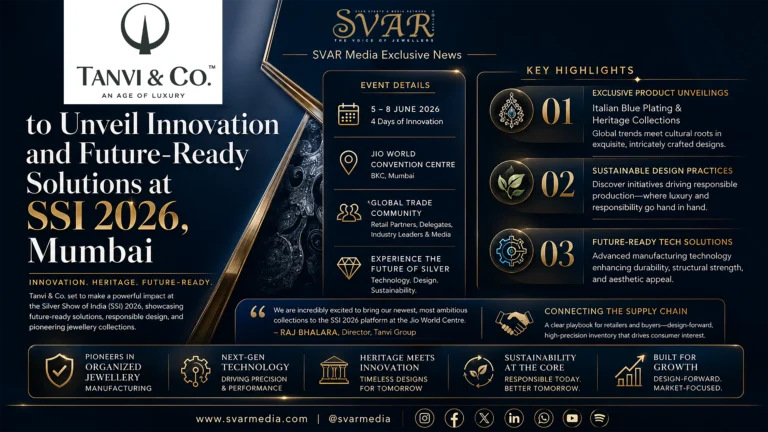 Tanvi and Co. to Showcase Italian Blue Plating Jewellery and Heritage Collections at SSI 2026 Mumbai