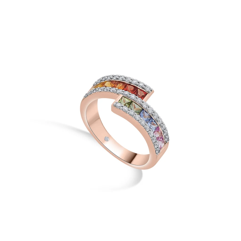 Find Your Rainbow This Monsoon with Zen Diamond India's Toren Collection of Natural Diamond and Gemstone Jewellery