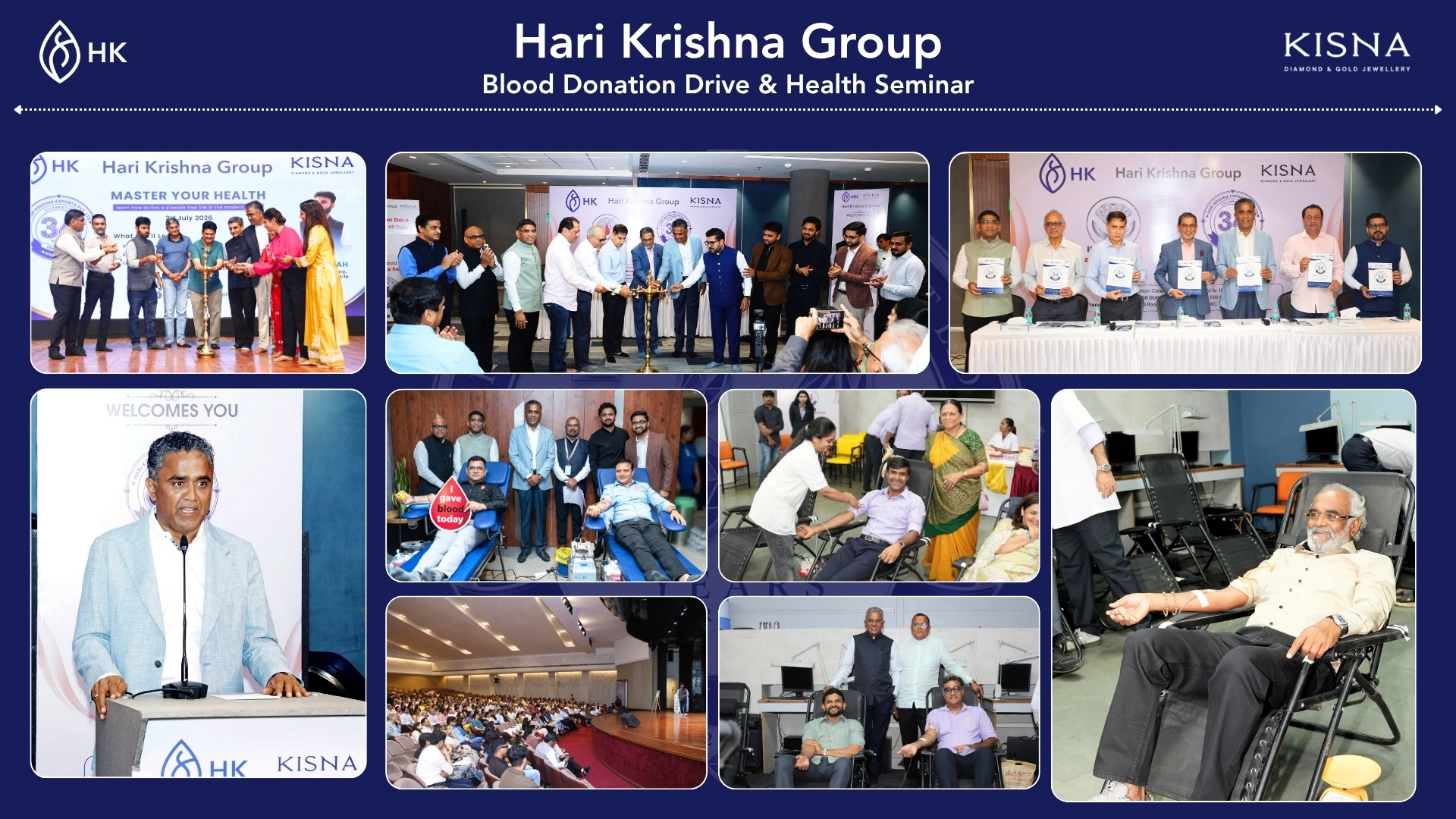 Hari Krishna Exports Celebrates 34 Years with 1.34% Anniversary Advantage and 931 Lifesaving Blood Donations