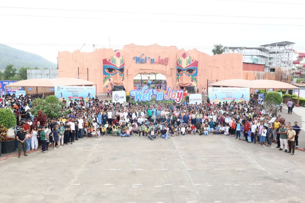 Hari Krishna Exports Celebrates 34 Years with 1,600+ Employees and Families at Wet'n Joy Water Park