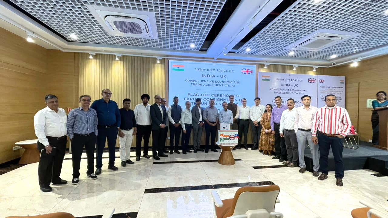 Mumbai Flags Off First Jewellery Export Consignment to the UK Under India–UK CETA | GJEPC