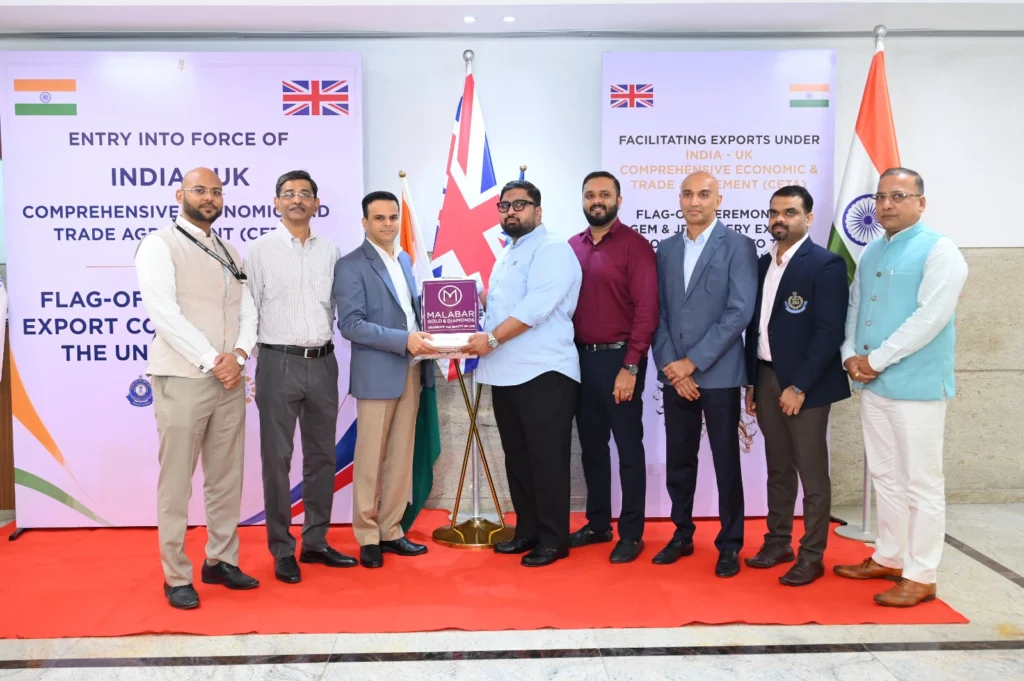 Mumbai Flags Off First Jewellery Export Consignment to the UK Under India–UK CETA | GJEPC
