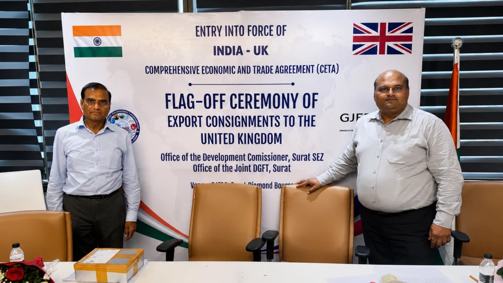 Pure Jewels Marks UK–India CETA Launch with First-Day Jewellery Shipment from India to the UK