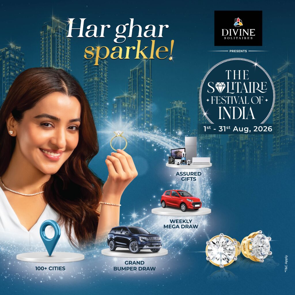 The Solitaire Festival of India 2026 Begins August 1 with Rewards, Lucky Draws and Natural Diamond Celebrations