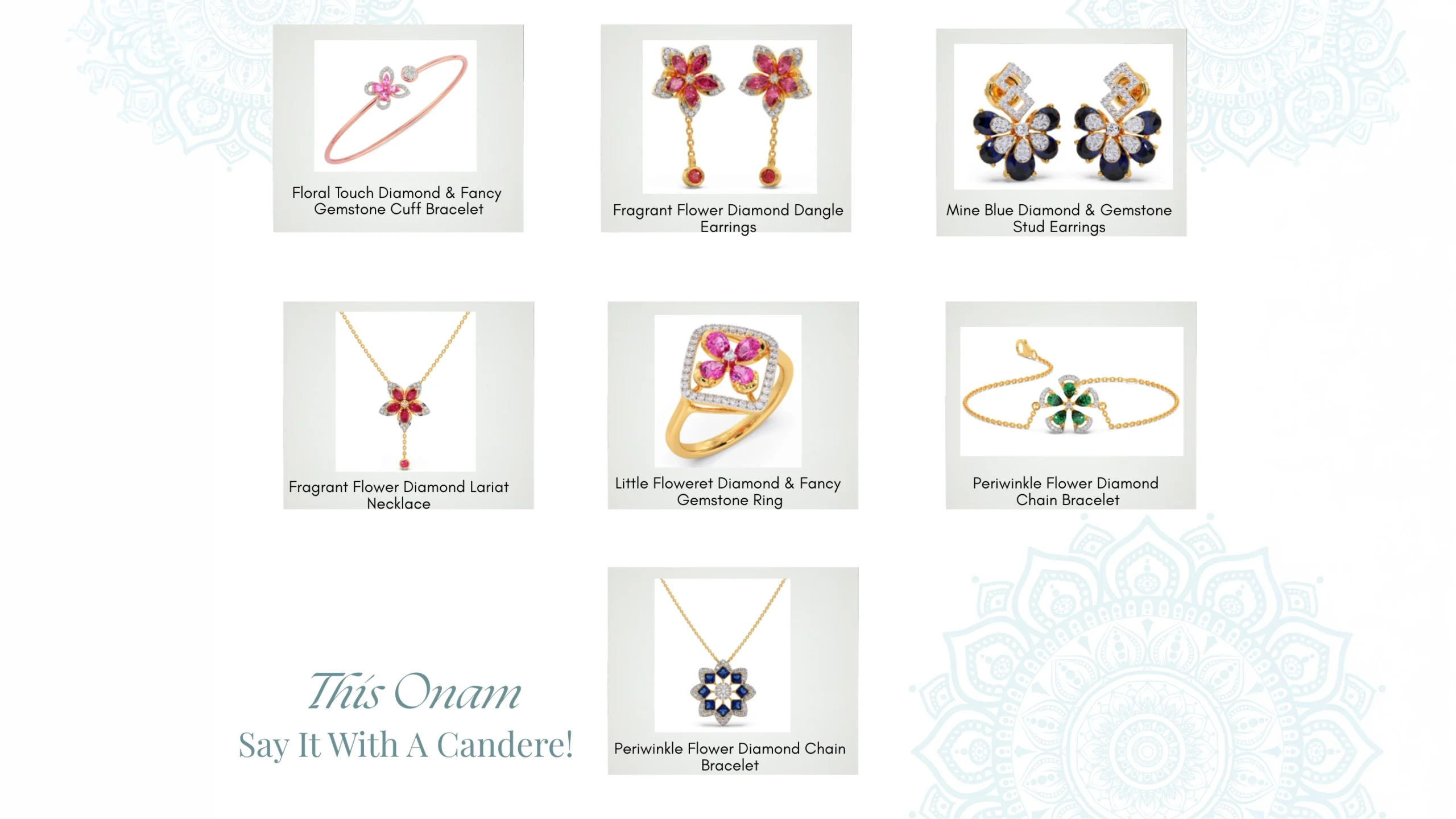 Celebrate Onam with Floral-Inspired Jewellery by Candere