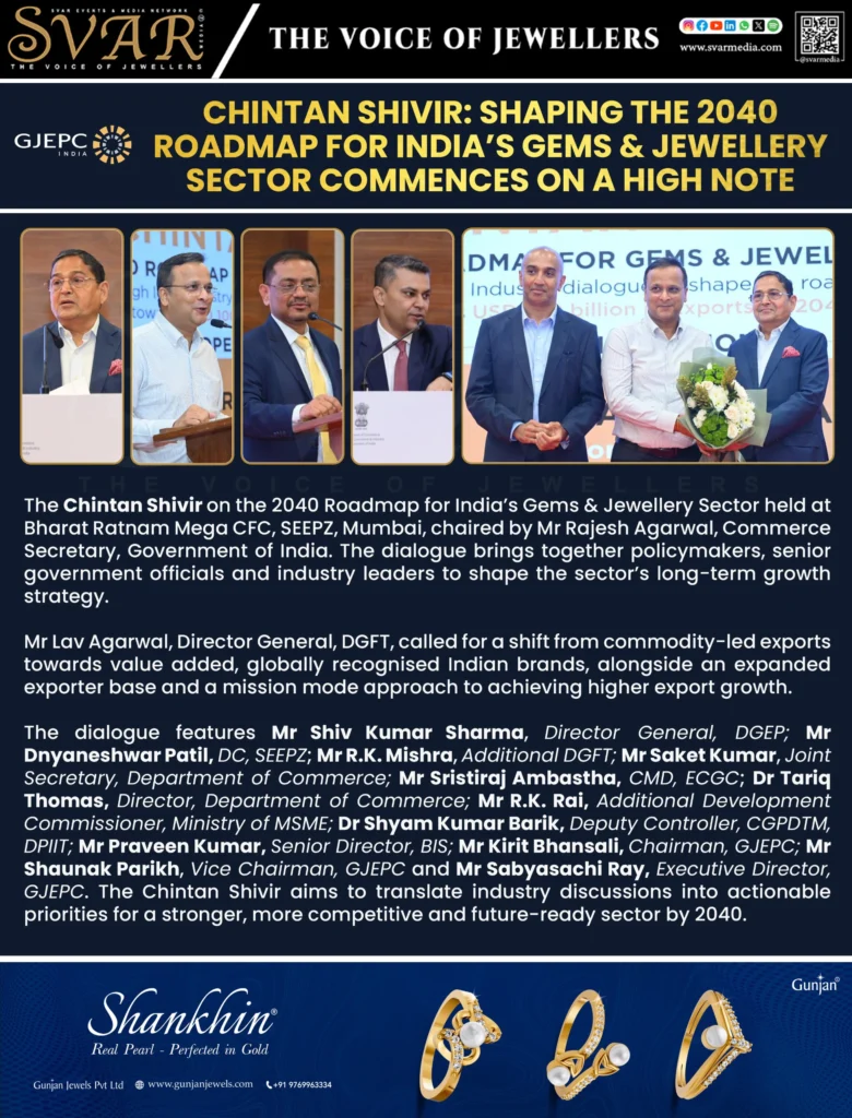 Chintan Shivir Shapes India’s Gems and Jewellery Roadmap to 2040