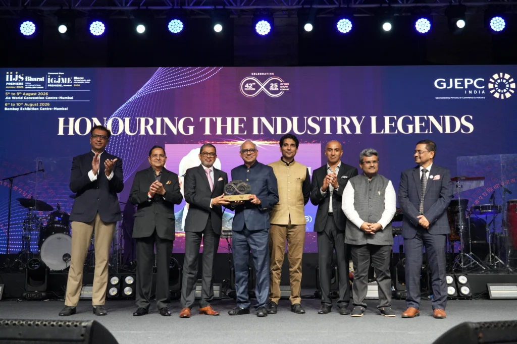 GJEPC Honours Global Icons as Industry Legends at IIJS