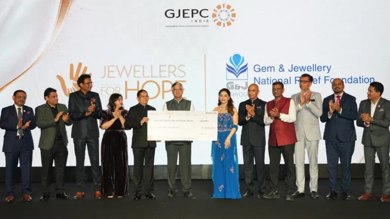 GJEPC’s Jewellers for Hope 2026 Raises ₹11 Crore for Education and CSR GJEPC's Jewellers for Hope 2026 Raises ₹11 Crore for Education and CSR