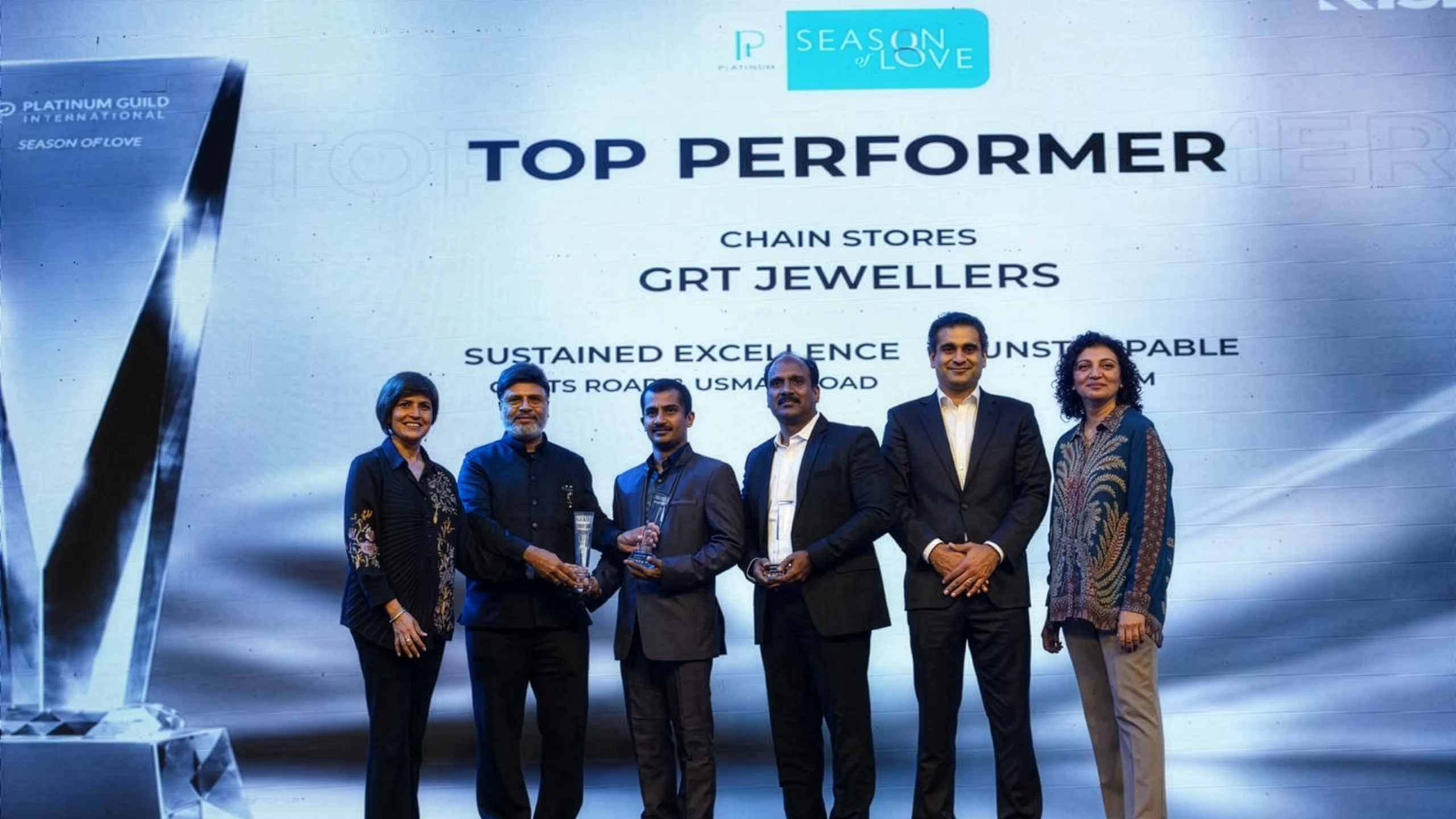GRT Jewellers Wins PGI Top Contributor – Chain Award