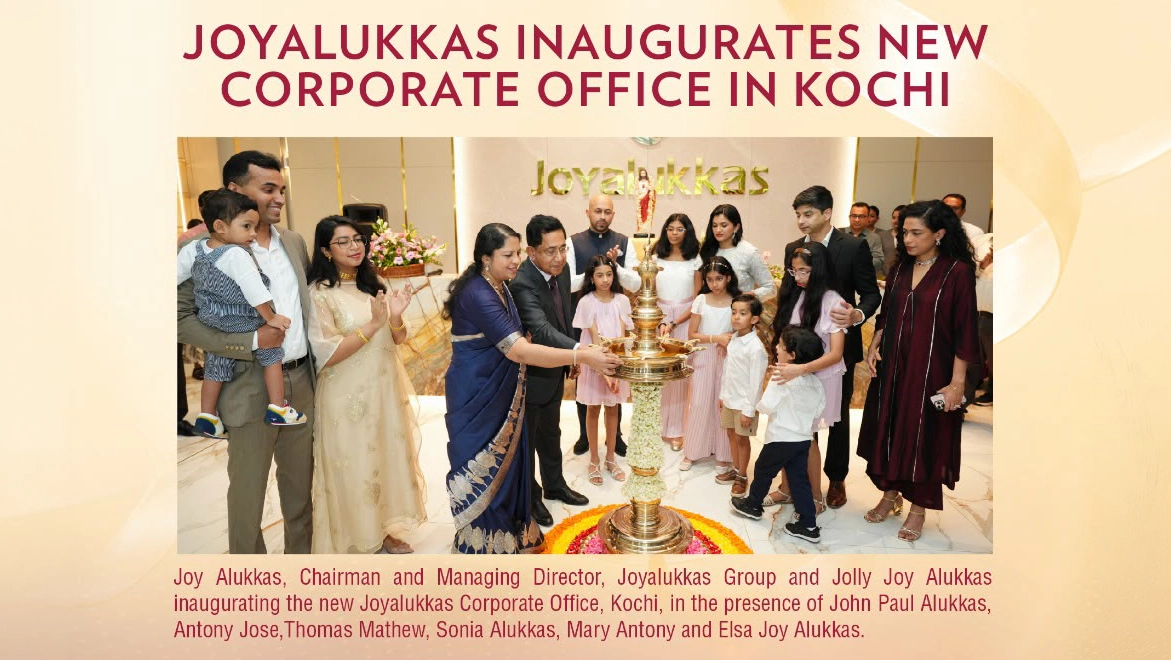 Joyalukkas Inaugurates New Corporate Office in Kochi