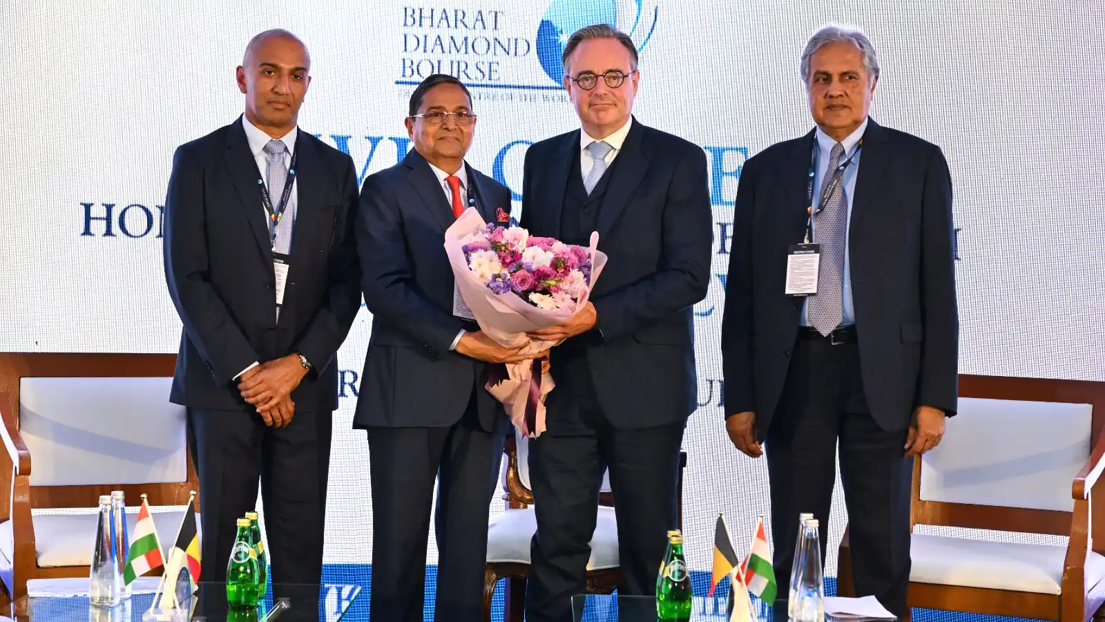 Belgian Prime Minister Bart De Wever Makes Historic Visit to Bharat Diamond Bourse