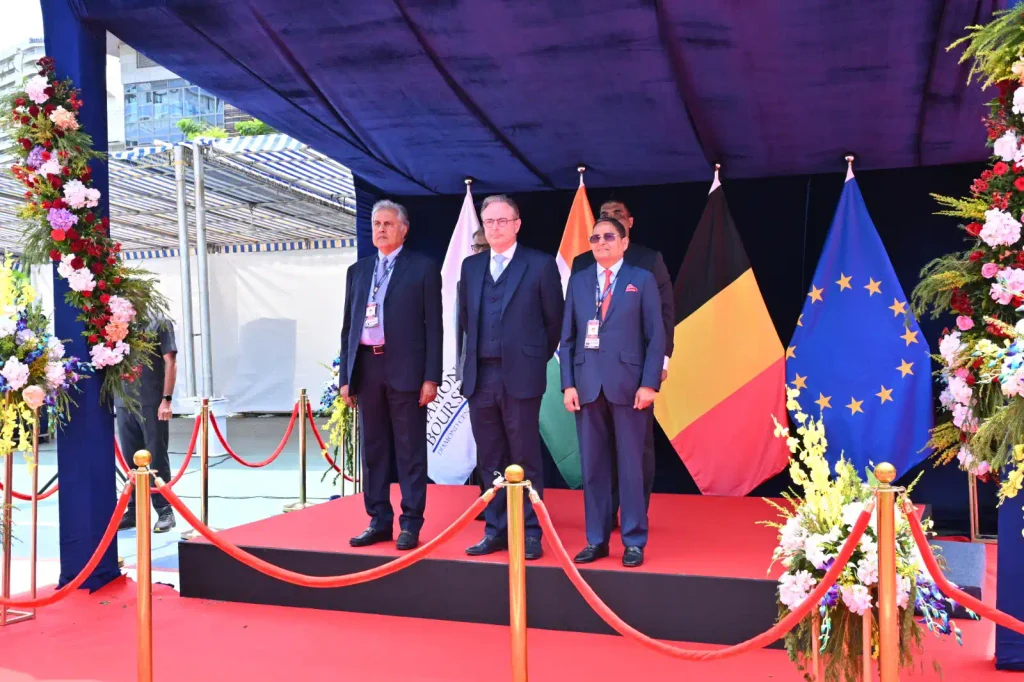 Belgian Prime Minister Bart De Wever Makes Historic Visit to Bharat Diamond Bourse
