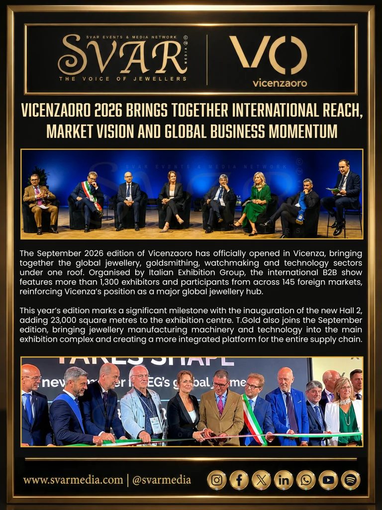 Vicenzaoro 2026 Opens With Global Jewellery Industry Momentum