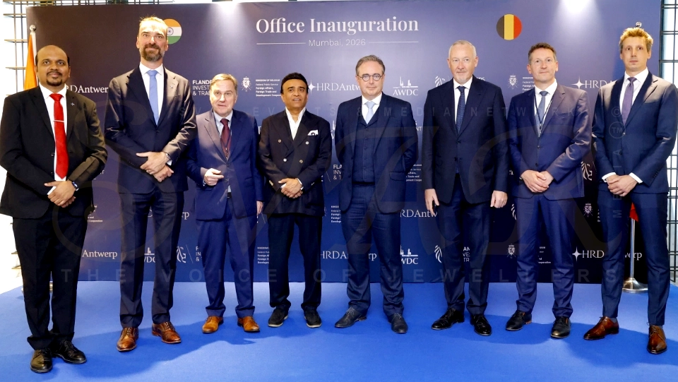 Belgian Prime Minister Opens Expanded HRD Antwerp Laboratory in Mumbai