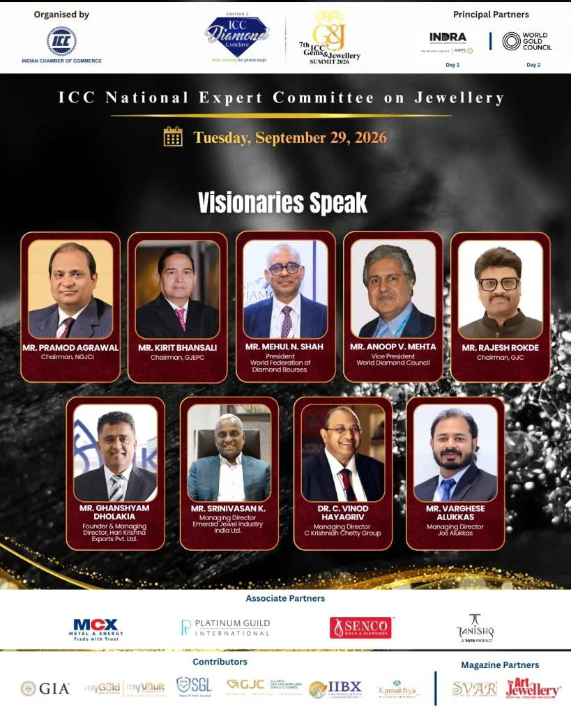 ICC Diamond Conclave 2026 and Gems and Jewellery Summit in Kolkata