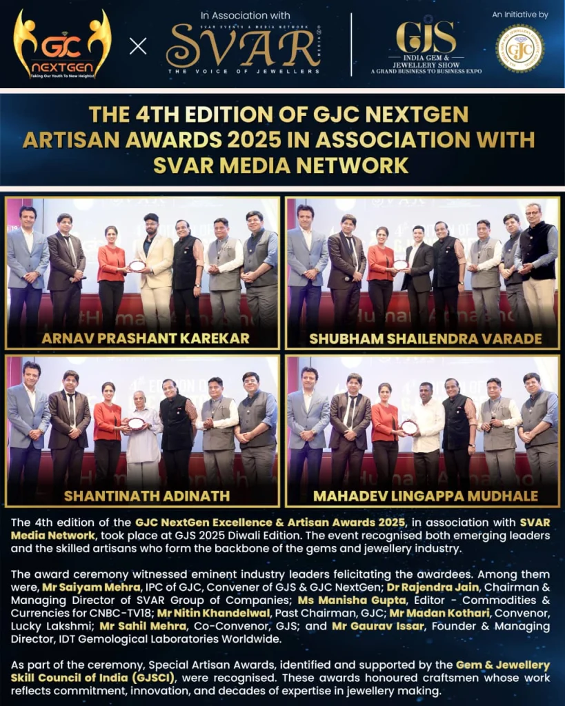 4th Edition of GJC NextGen Excellence Awards 2025 in Association with SVAR Media Network