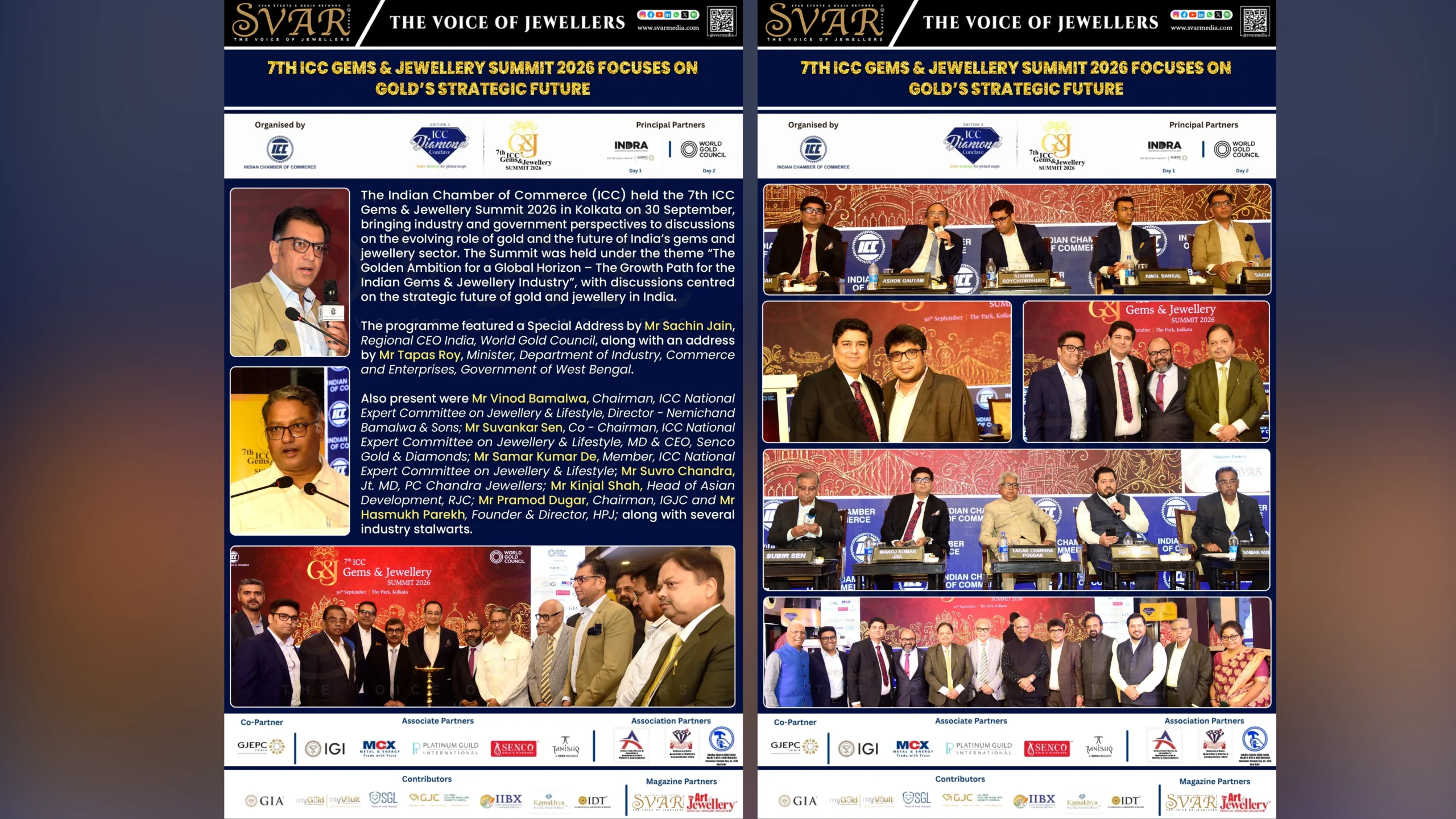 7th ICC Gems and Jewellery Summit 2026 Focuses on Gold’s Strategic Future in India