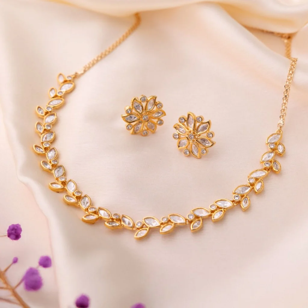 9 Navratri Necklace Sets by Gossip by Senco Gold and Diamonds