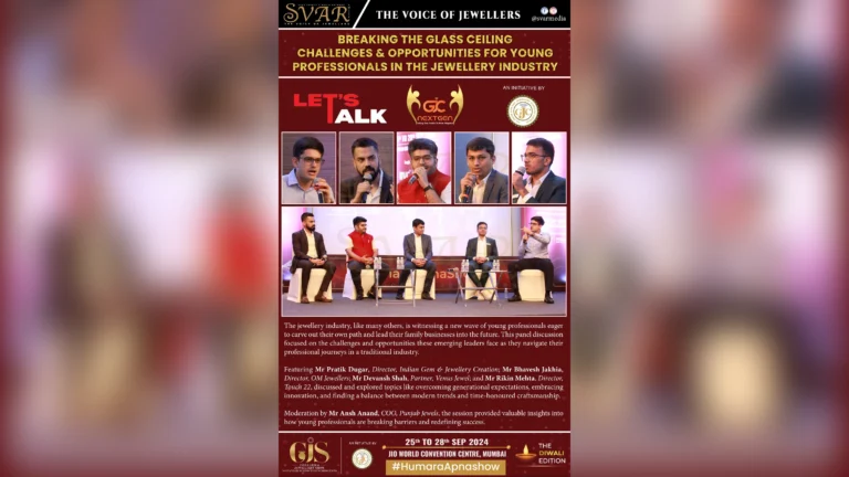 Breaking the Glass Ceiling: Young Professionals Shaping Jewellery Industry Breaking the Glass Ceiling: Young Professionals Shaping Jewellery Industry