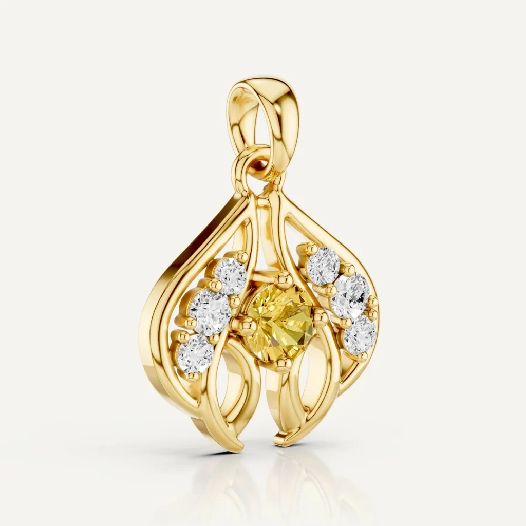 DAIMANTÉ Karva Chauth Jewellery: Meaningful Lab-Grown Diamond Pendants