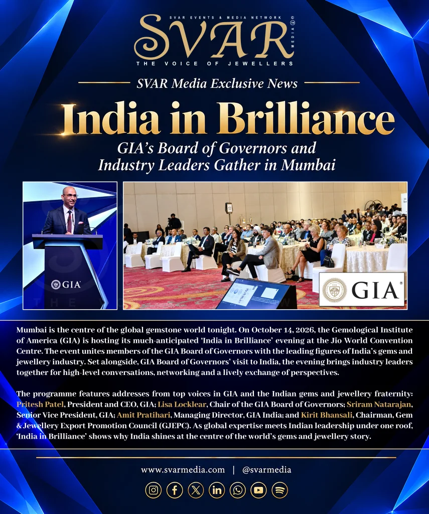 GIA Board of Governors’ India in Brilliance Evening in Mumbai