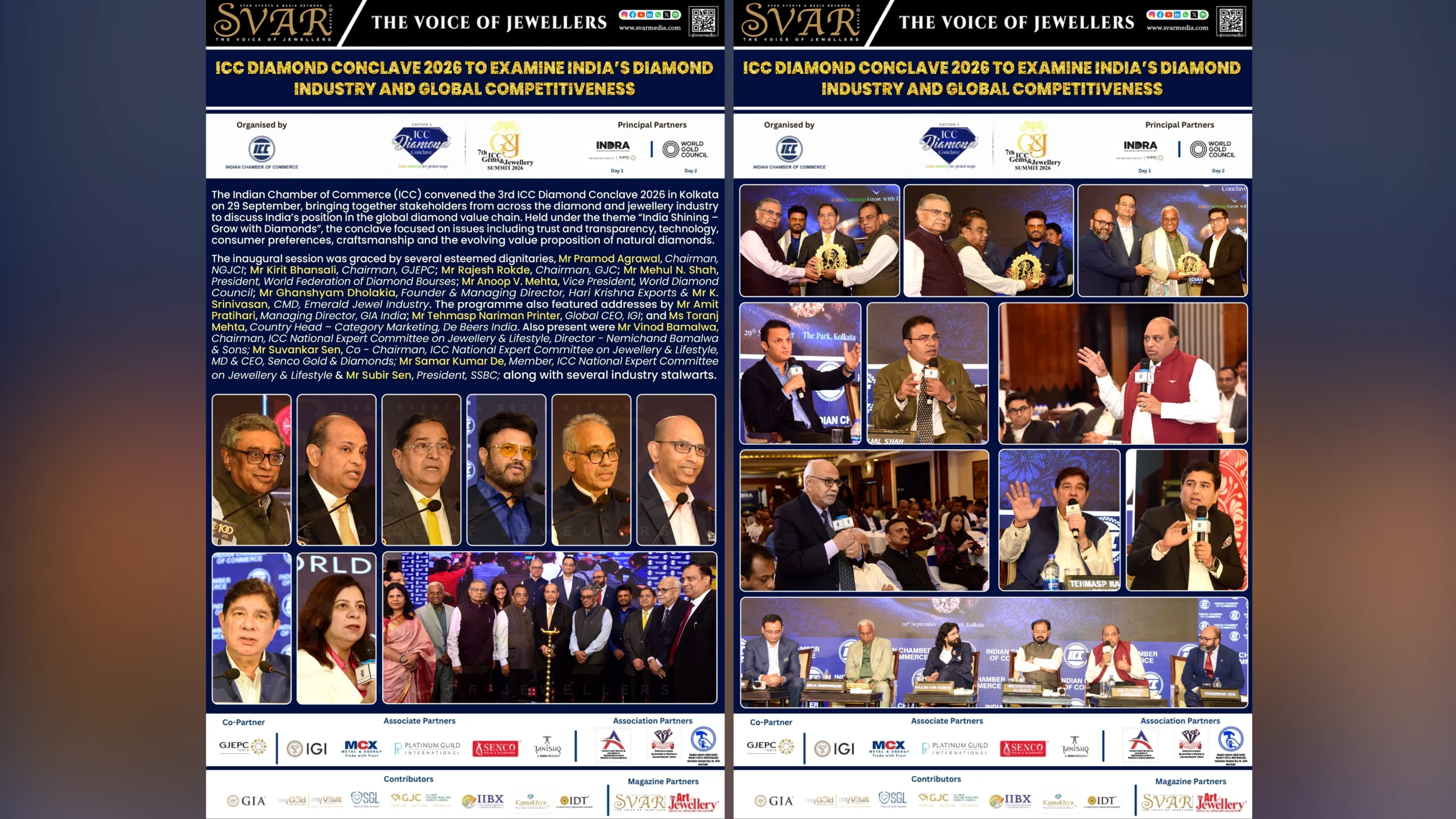ICC Diamond Conclave 2026 Examines India’s Diamond Industry and Global Competitiveness