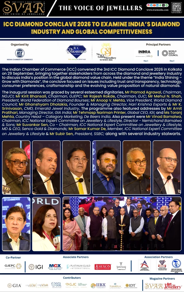 ICC Diamond Conclave 2026 Examines India's Diamond Industry and Global Competitiveness