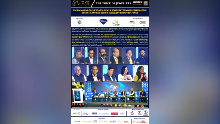 ICC Diamond Conclave and ICC Gems and Jewellery Summit 2026 Commence in Kolkata ICC Diamond Conclave and ICC Gems and Jewellery Summit 2026 Commence in Kolkata