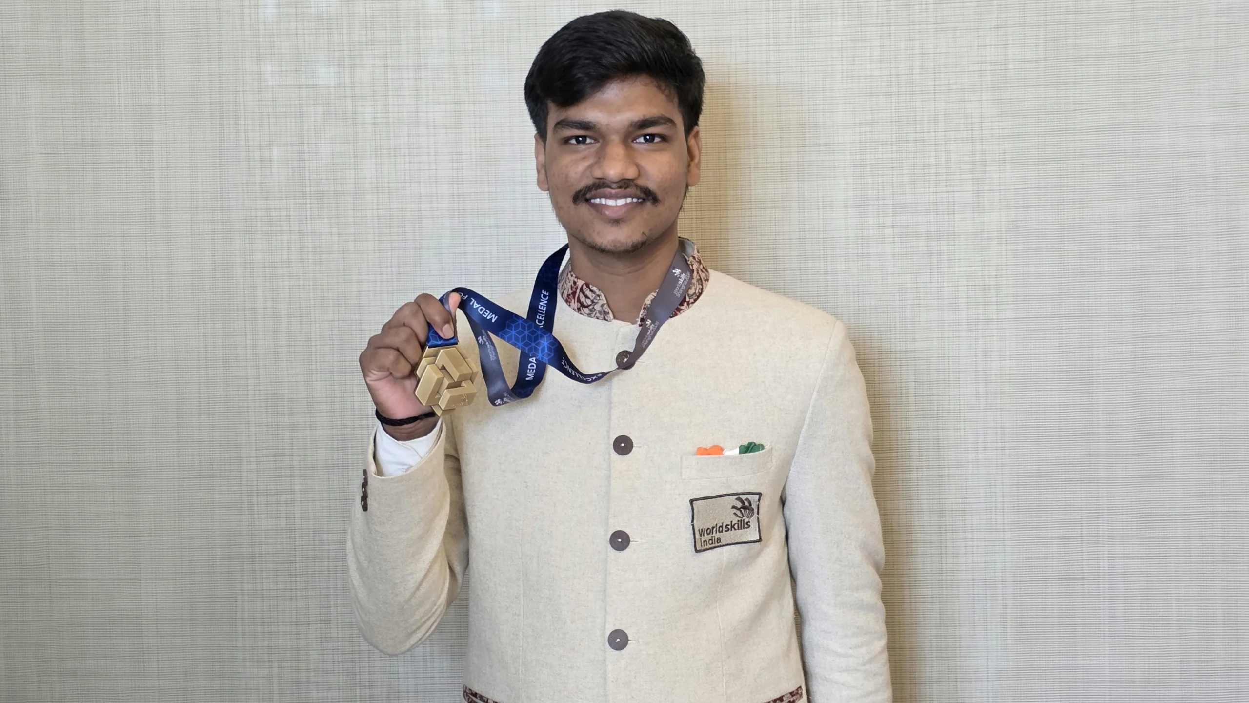 Joy Das Wins Medal of Excellence for India at WorldSkills Shanghai 2026