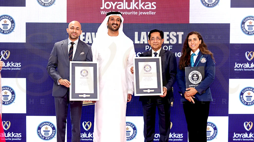 Joyalukkas Sets Two Guinness World Records